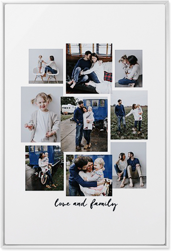 Cloud Nine Wall Art, White, Single piece, Metal, 24x36, Matte, Multicolor, multi