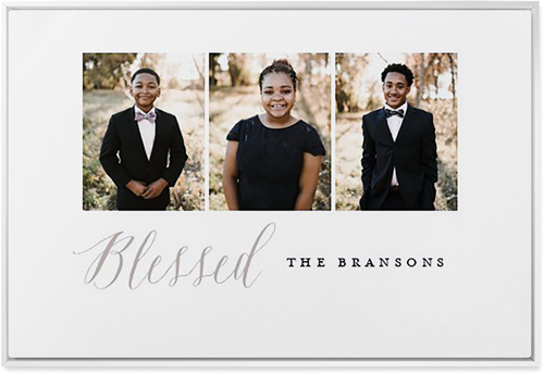 Rules of Three Wall Art, White, Single piece, Metal, 24x36, Glossy, Multicolor, multi