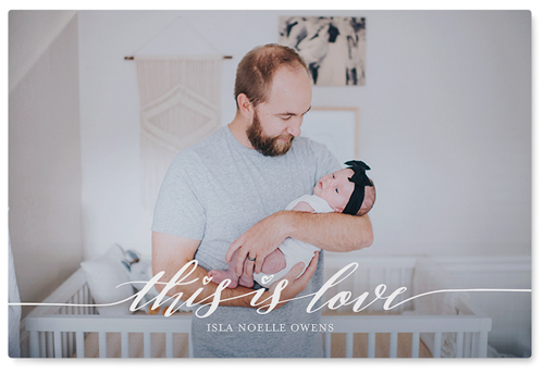 Love Is Wall Art, No Frame, Single piece, Metal, 24x36, Matte, White, white