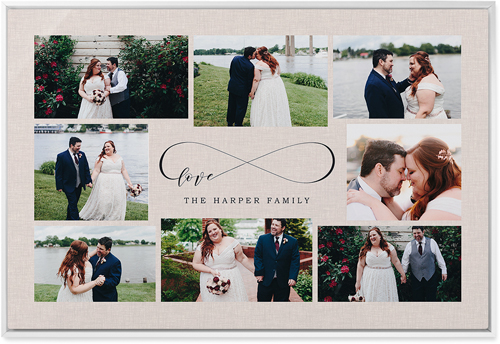 Sweet Moments Wall Art, White, Single piece, Metal, 24x36, Matte, Beige, antique white