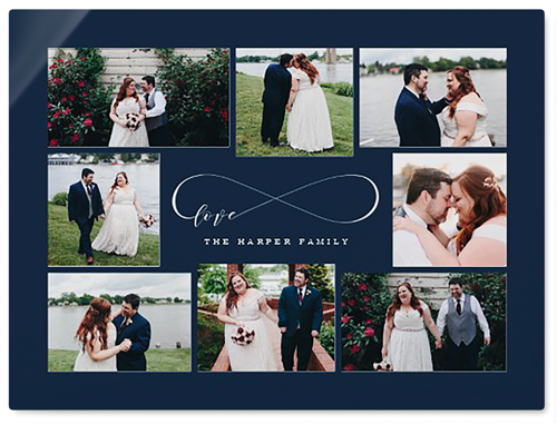 Sweet Moments Wall Art, No Frame, Single piece, Metal, 30x40, Glossy, Black, silhouette