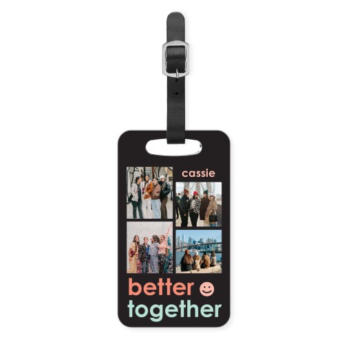Always Better Together Luggage Tag, Small, Pink