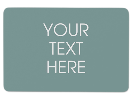 Your Text Here Metal Magnet, 2x3, Multicolor