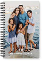 family photo monthly planner