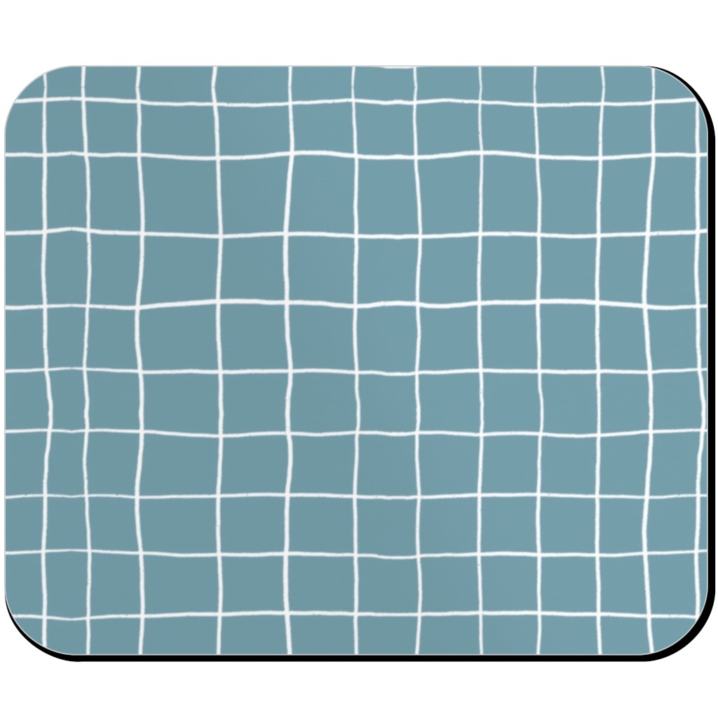 Springfield - Blue Mouse Pad, Rectangle Ornament, Blue