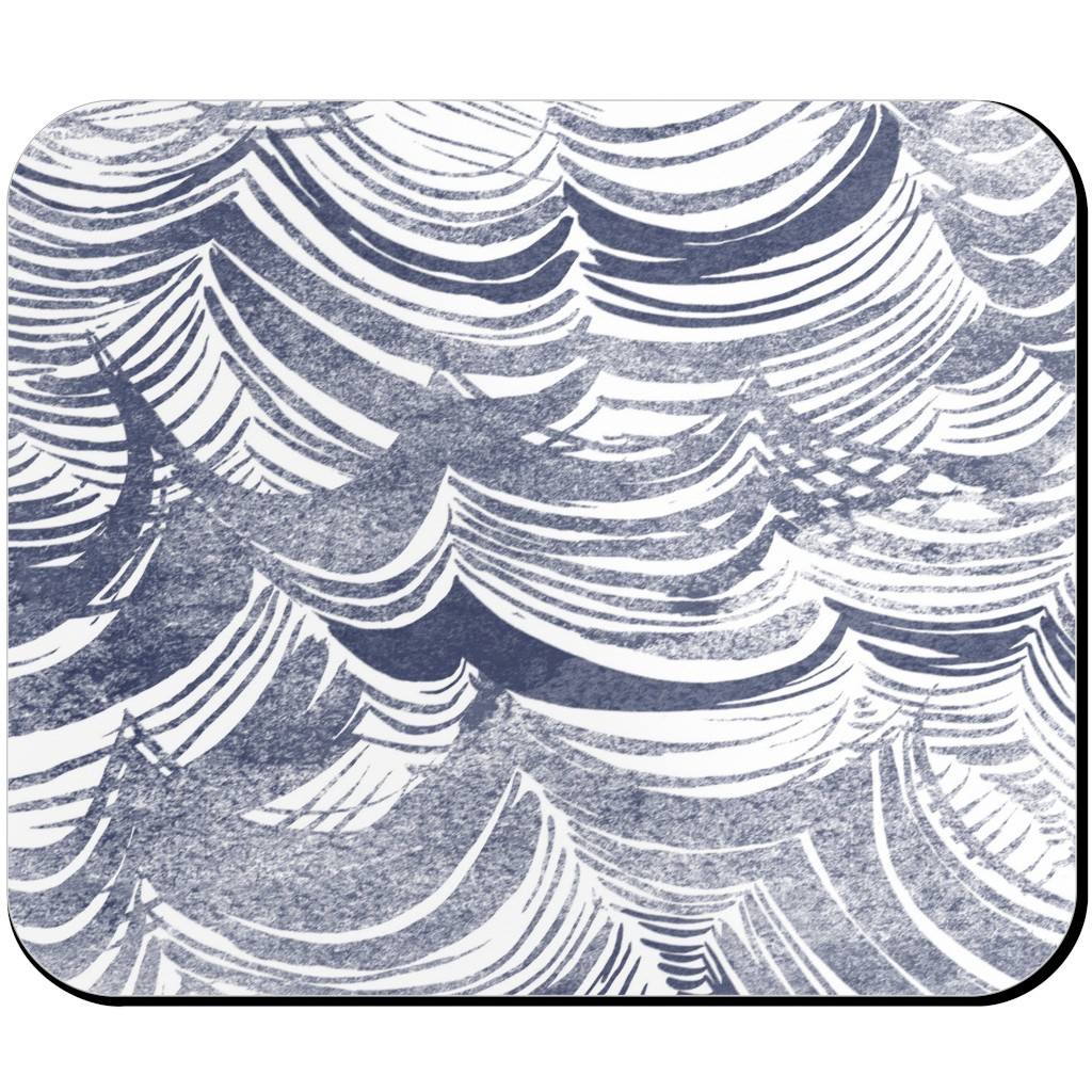 Wild Ocean Mouse Pad, Rectangle Ornament, Gray