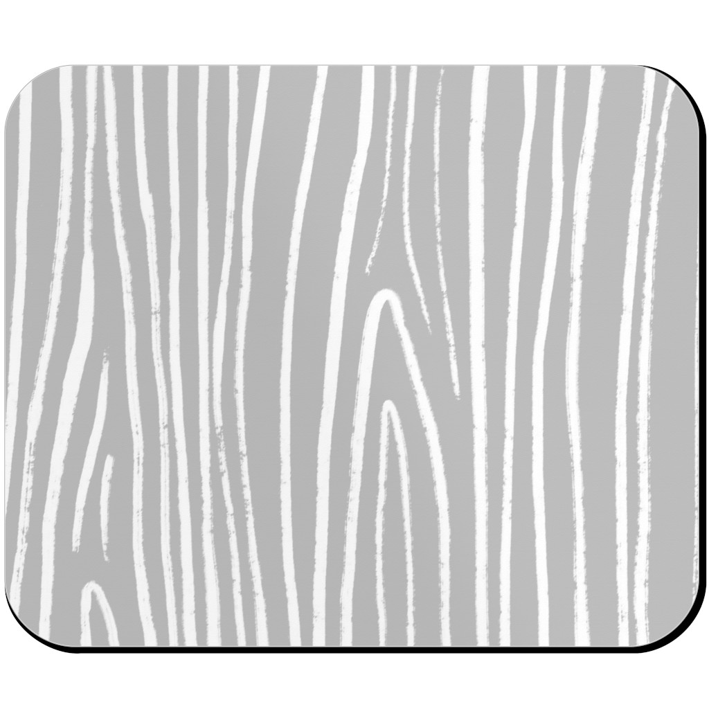 Jackson - Grey Mouse Pad, Rectangle, Gray