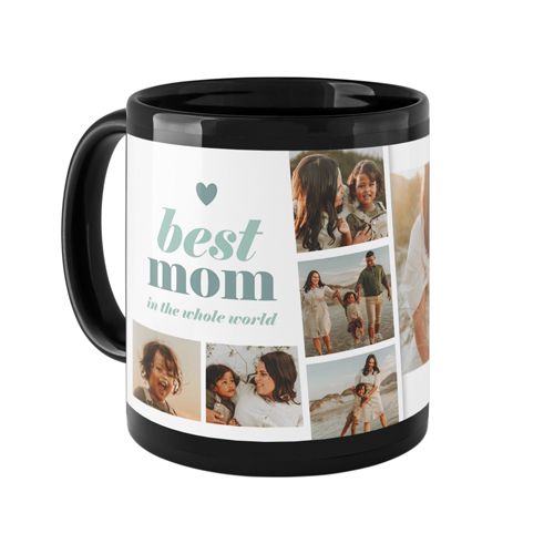 Best Mom Filmstrip Mug, Black, , 11oz, Blue, cedar