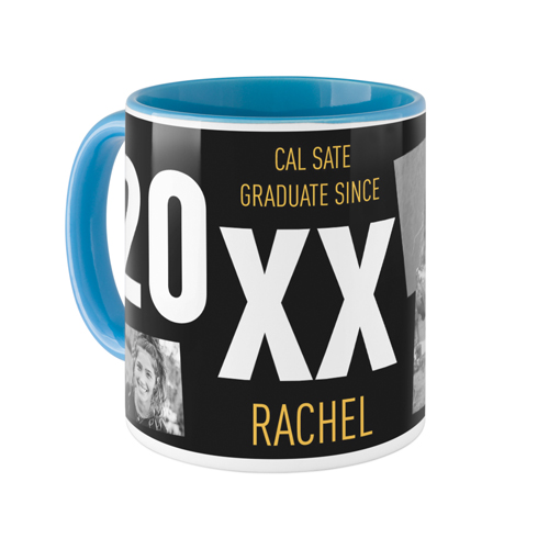 Big Year Mug, Light Blue,  , 11oz, Black