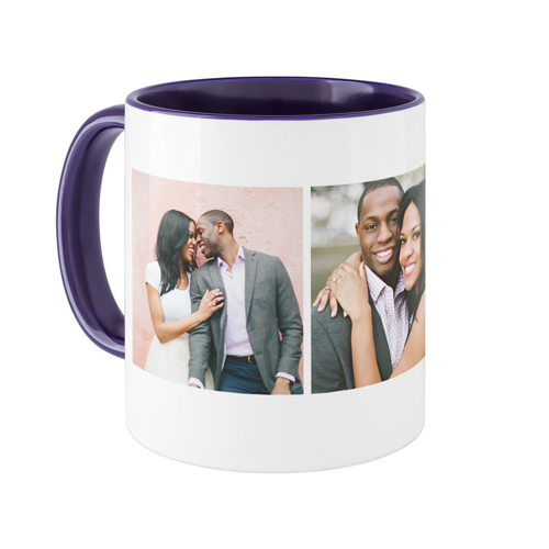 Classic Trio Mug, Blue, , 11oz, White, white