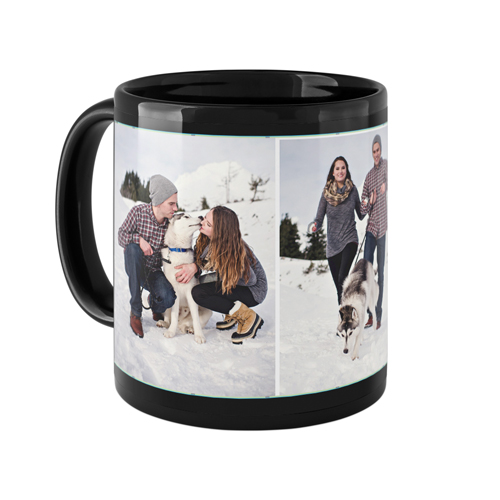 Pets Gallery of Three Mug, Black,  , 11oz, Multicolor