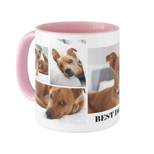 Gallery of Six Pets Mug, Pink,  , 11oz, Multicolor