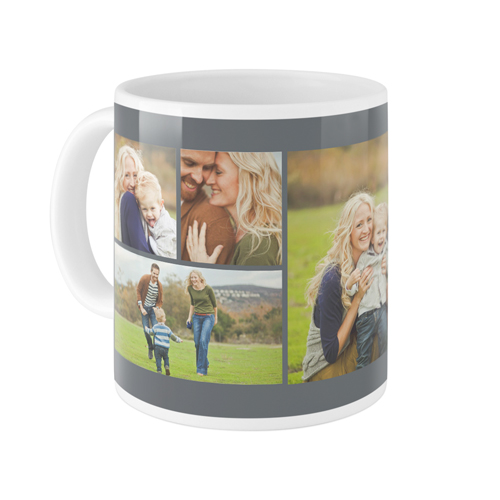 Gallery of Six Mug, White,  , 11oz, Multicolor