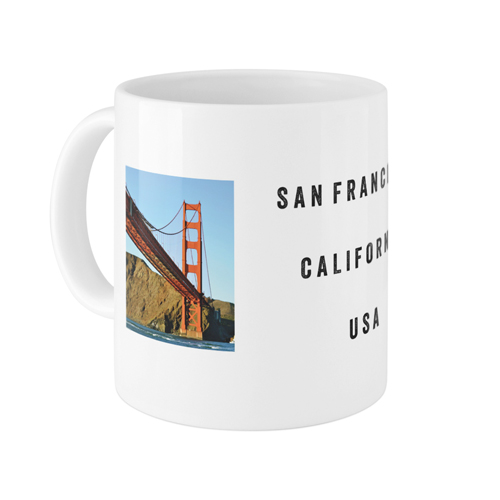 White Christmas Mug