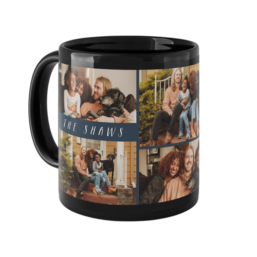 Gallery of Six Text Mug, Black,  , 11oz, Multicolor