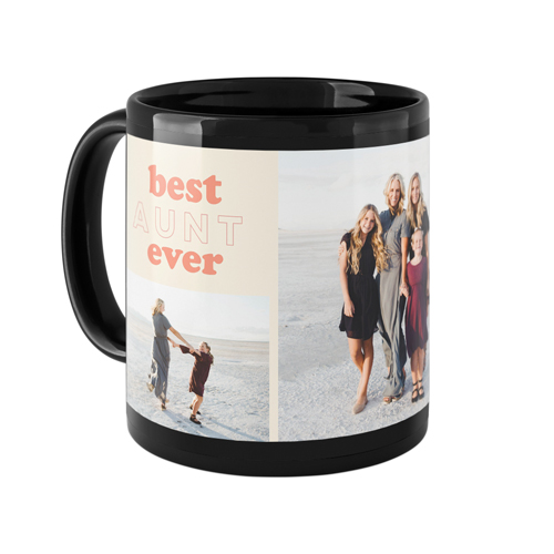 Best Aunt Ever Mug, Black,  , 11oz, Beige