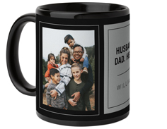 husband dad hero mug