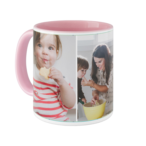 Gallery of Three Mug, Pink,  , 11oz, Multicolor