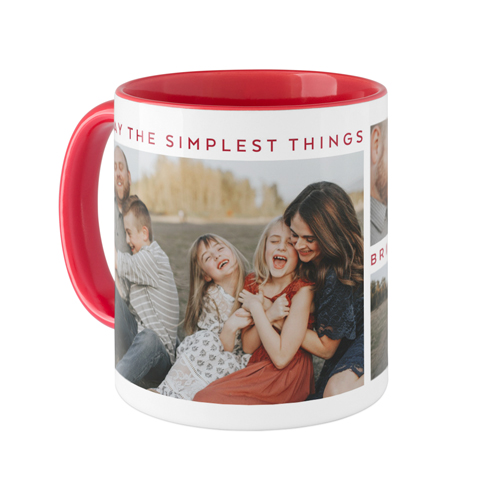 Simplest Things Mug, Red,  , 11oz, Red