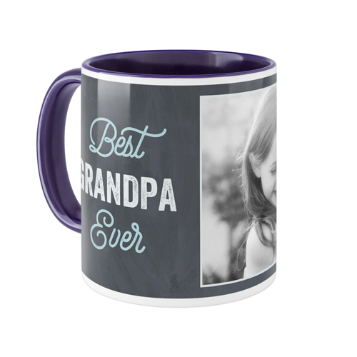 Being The Best Mug, Blue, , 11oz, Gray, charcoal