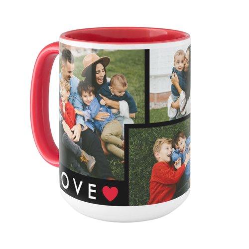 Modern Love Mug, Red,  , 15oz, Red