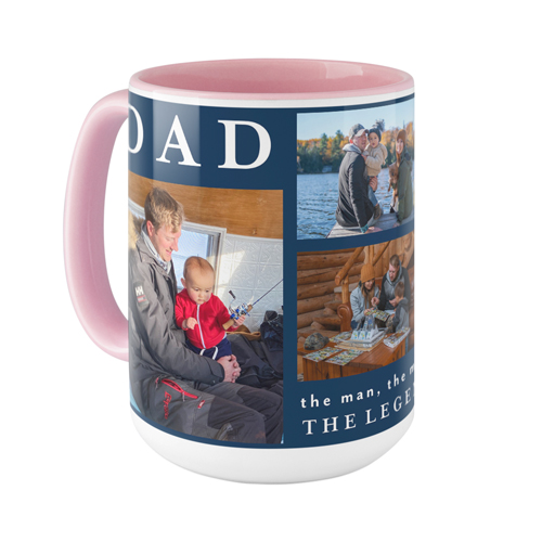 Gallery of Six Bold Mug, Pink,  , 15oz, Multicolor