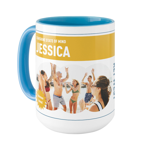 Epic Memory Mug, Light Blue, , 15oz, White, white