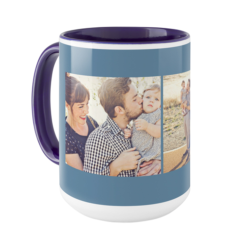 Gallery of Four Mug, Blue,  , 15oz, Multicolor