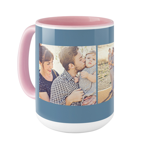 Gallery of Four Mug, Pink,  , 15oz, Multicolor