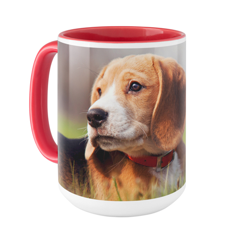 Pets Photo Gallery Mug, Red,  , 15oz, Multicolor