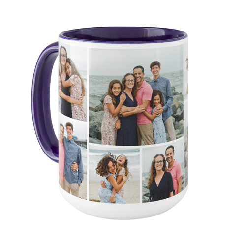 Gallery of Ten Mug, Blue, , 15oz, Multicolor, multi
