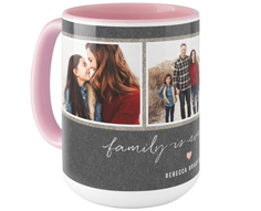 family heart everything mug