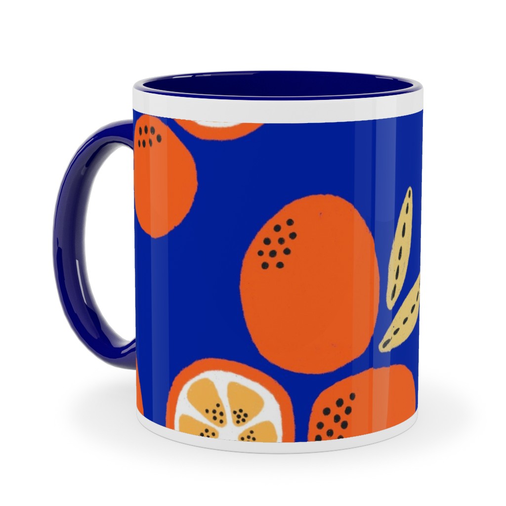 Blue Ceramic Mug