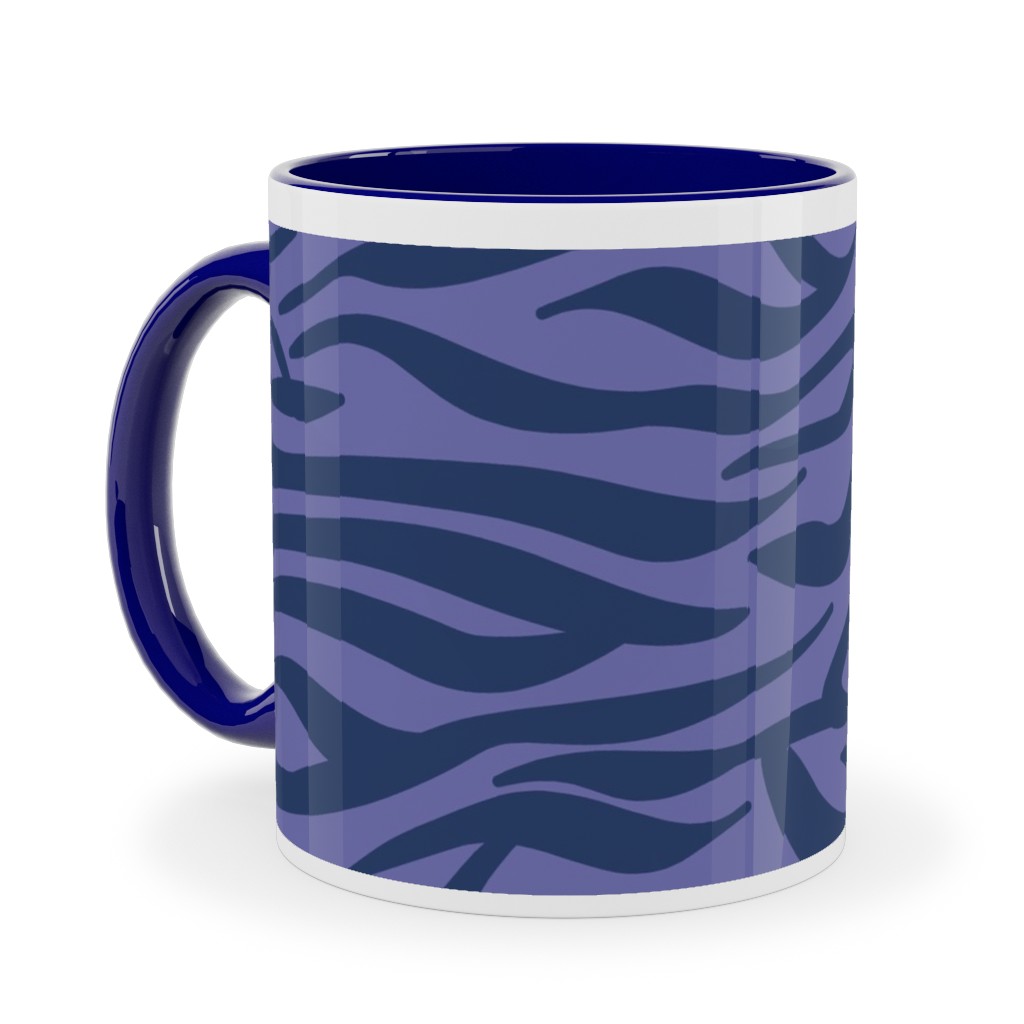 Purple Zebra Mugs
