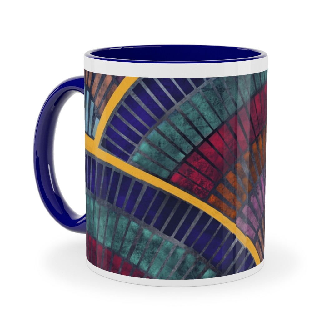 Rainbow Art Deco Coffee Mug