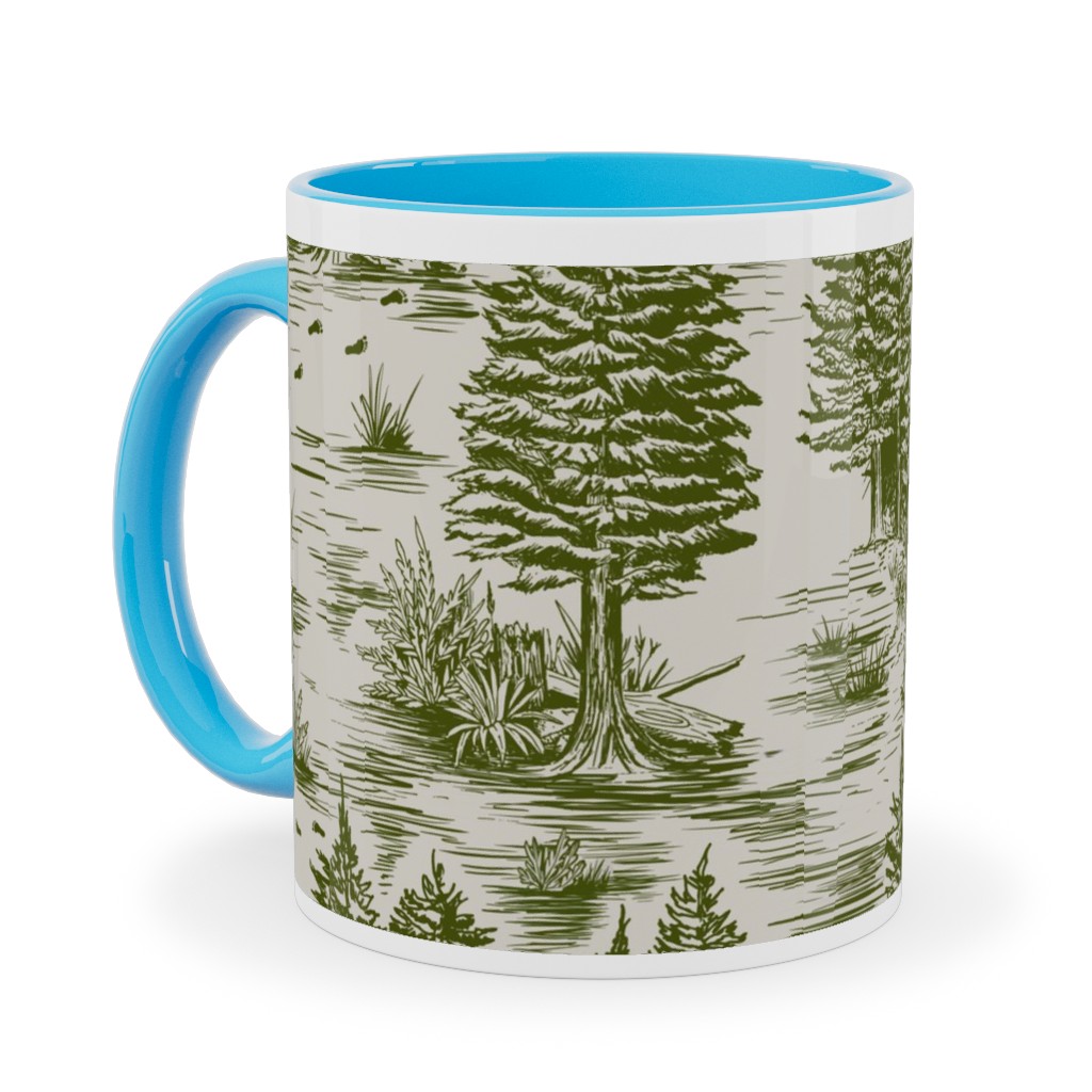 Toile Mugs