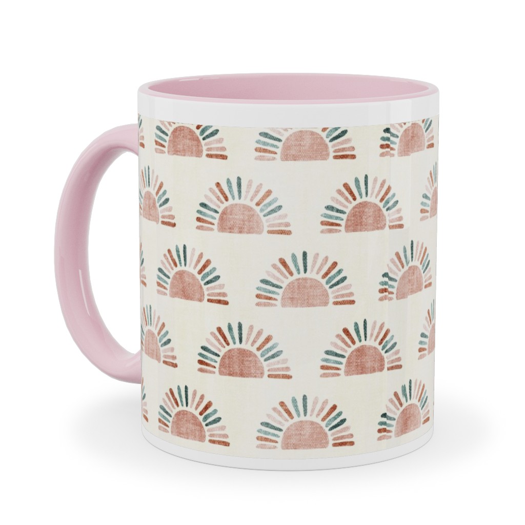 Boho Style Ceramic Mugs For Tea