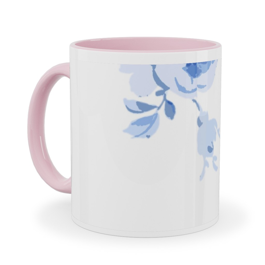 Emalyn Ceramic Mug, Pink, , 11oz, Blue, True Blue