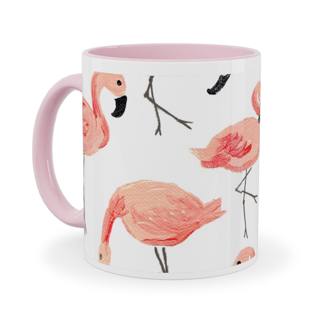 Pink Flamingo Mugs