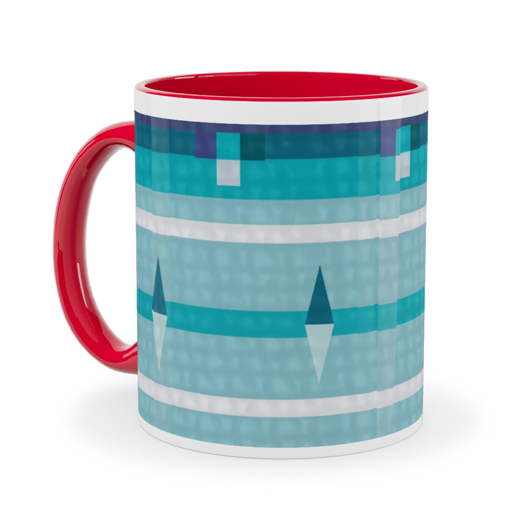 Kilim With Kindness - Multi Ceramic Mug, Red, , 11oz, Multicolor