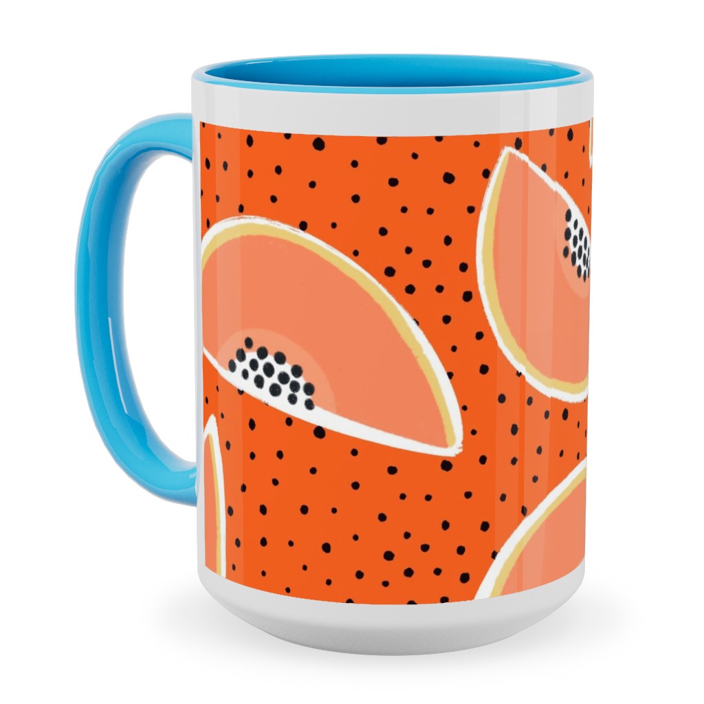 Orange Ceramic Mugs