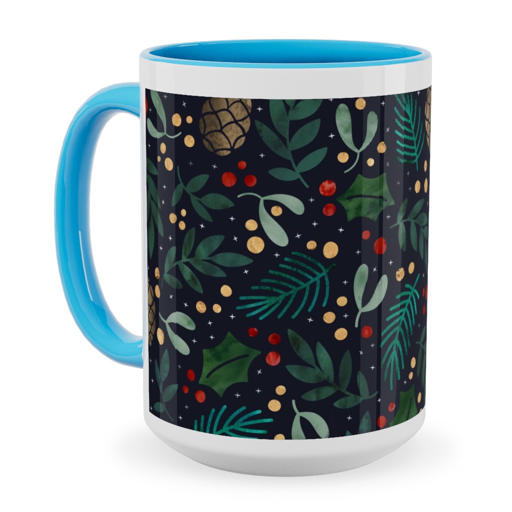 Dark Green Mugs