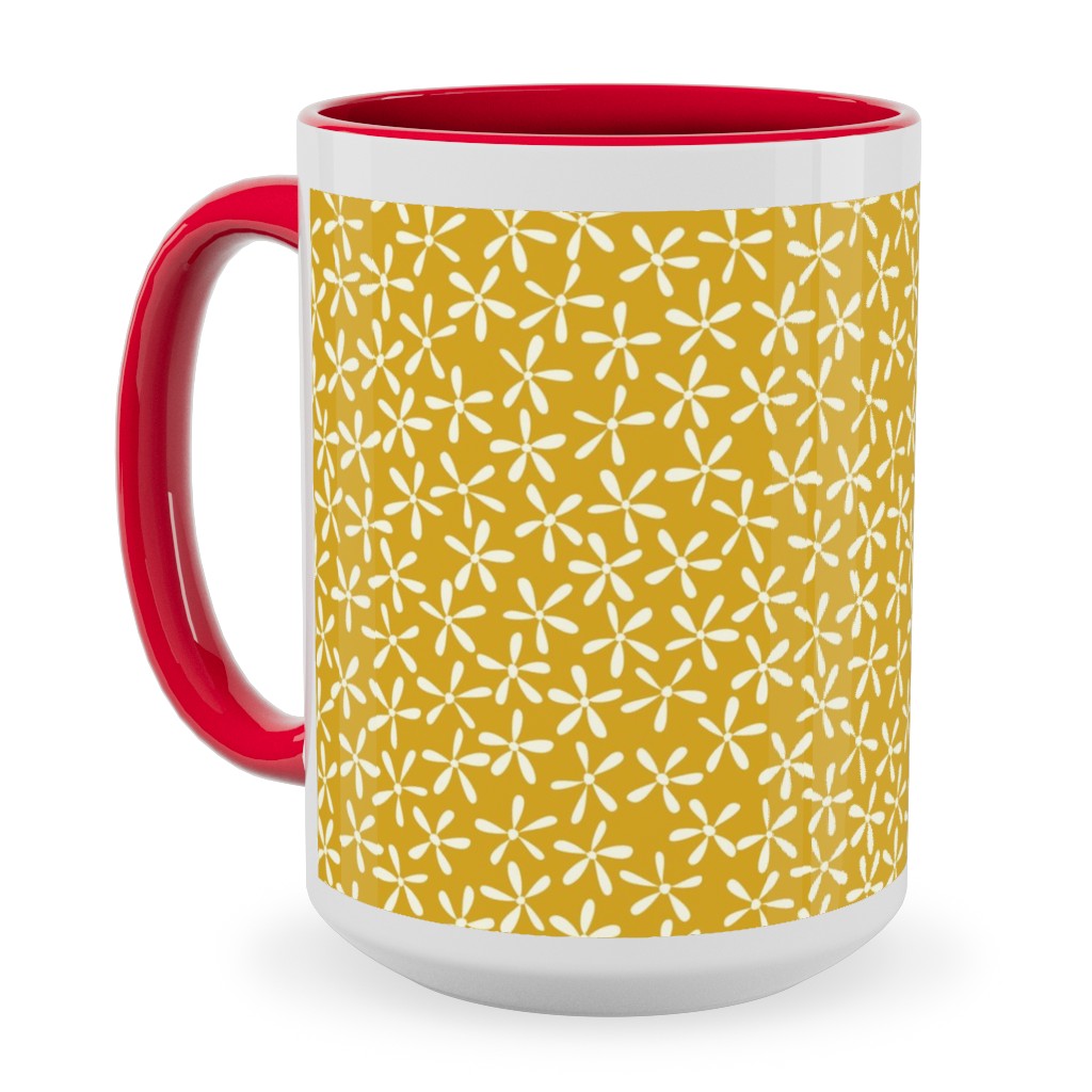 Red And Yellow Mugs