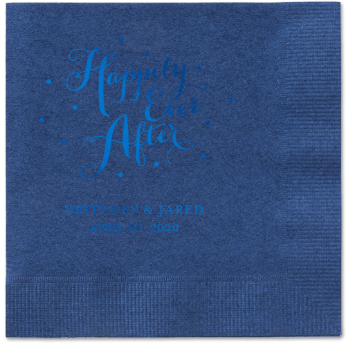 Divine Forever Napkins, Blue, Navy