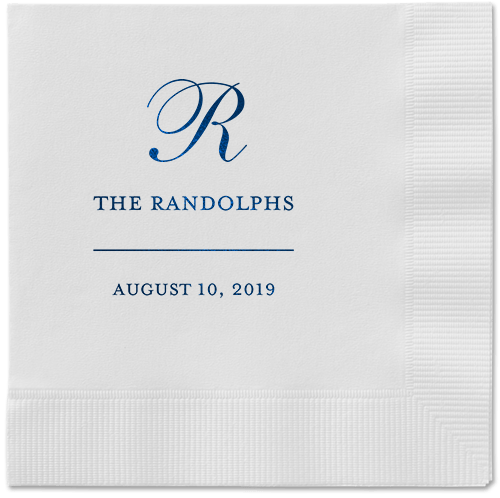 Blue And White Cloth Napkins