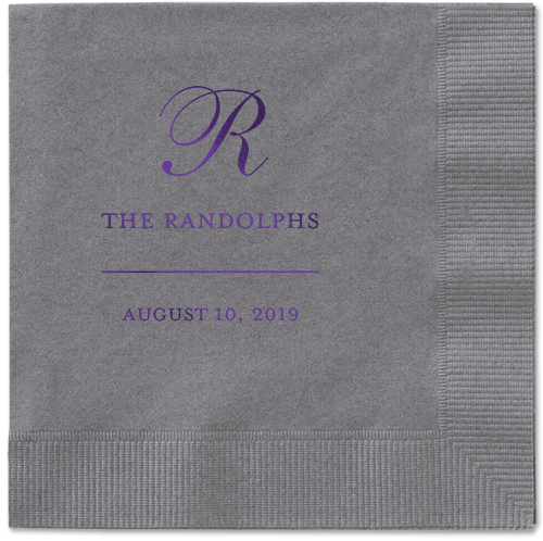 Purple Party Napkins
