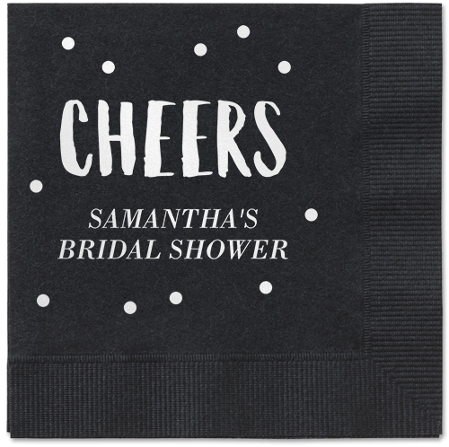 White Cocktail Napkins