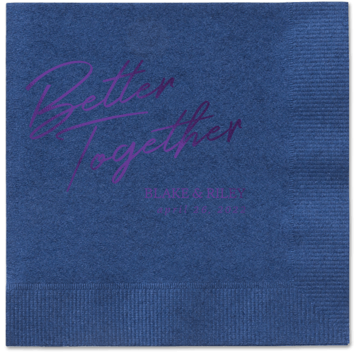 Purple Party Napkins