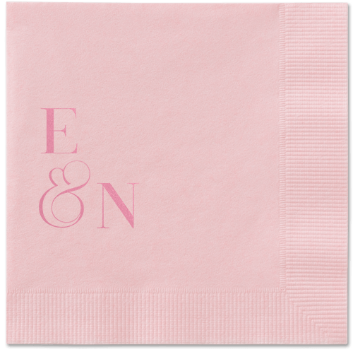 Arched Rehearsal Napkin, Pink, Blush