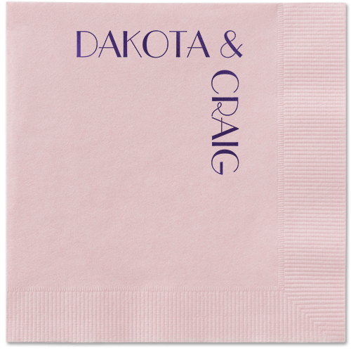 Enchanted Event Napkin, Purple, Blush, purple